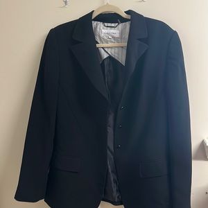 Calvin Klein black blazer size 14